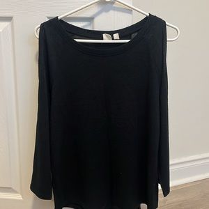 Gap Cut out shoulder Knit Longsleeve Top